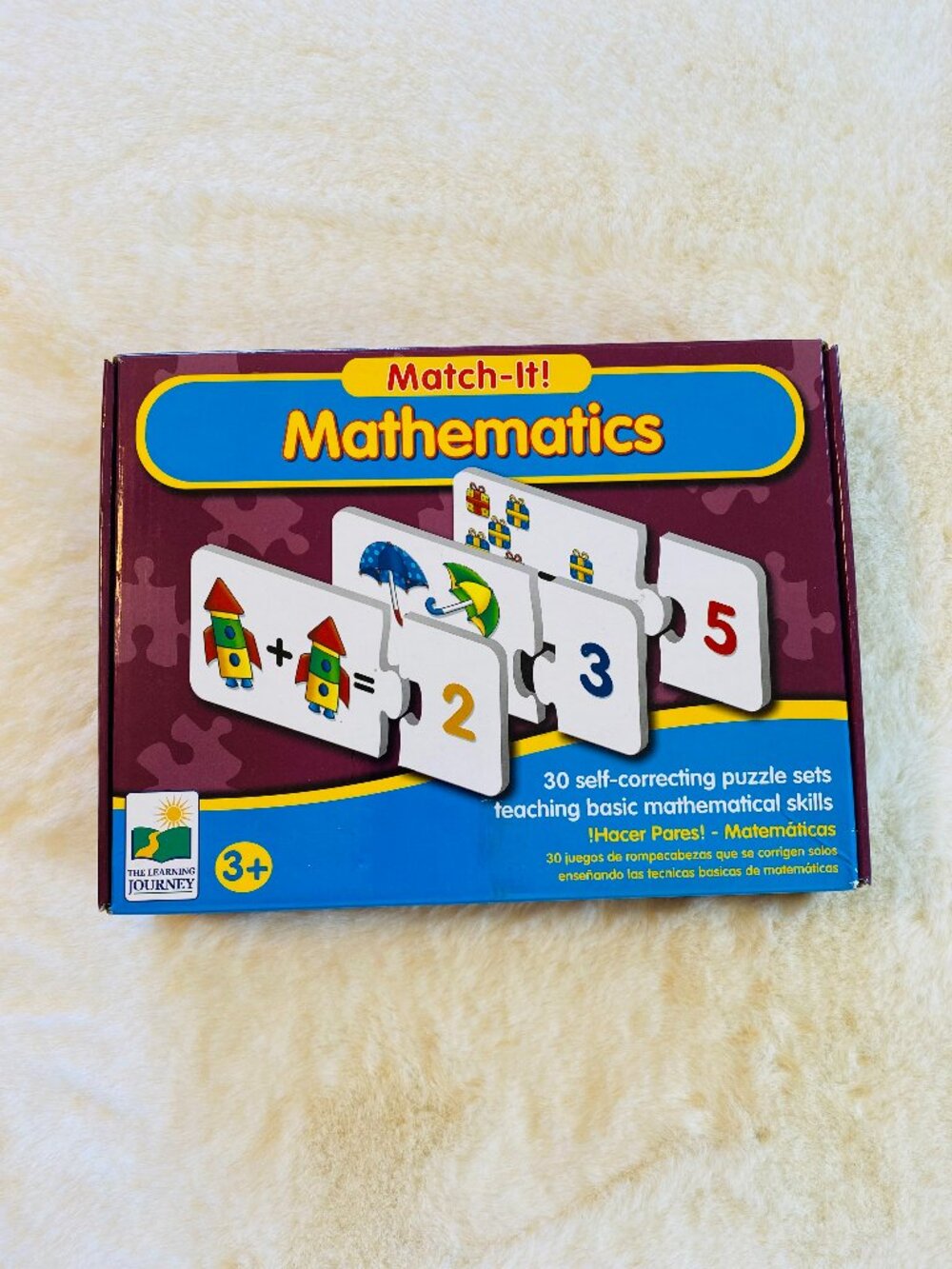 Match It! Mathematics Puzzle Set preschool learning activity ages 3 years+